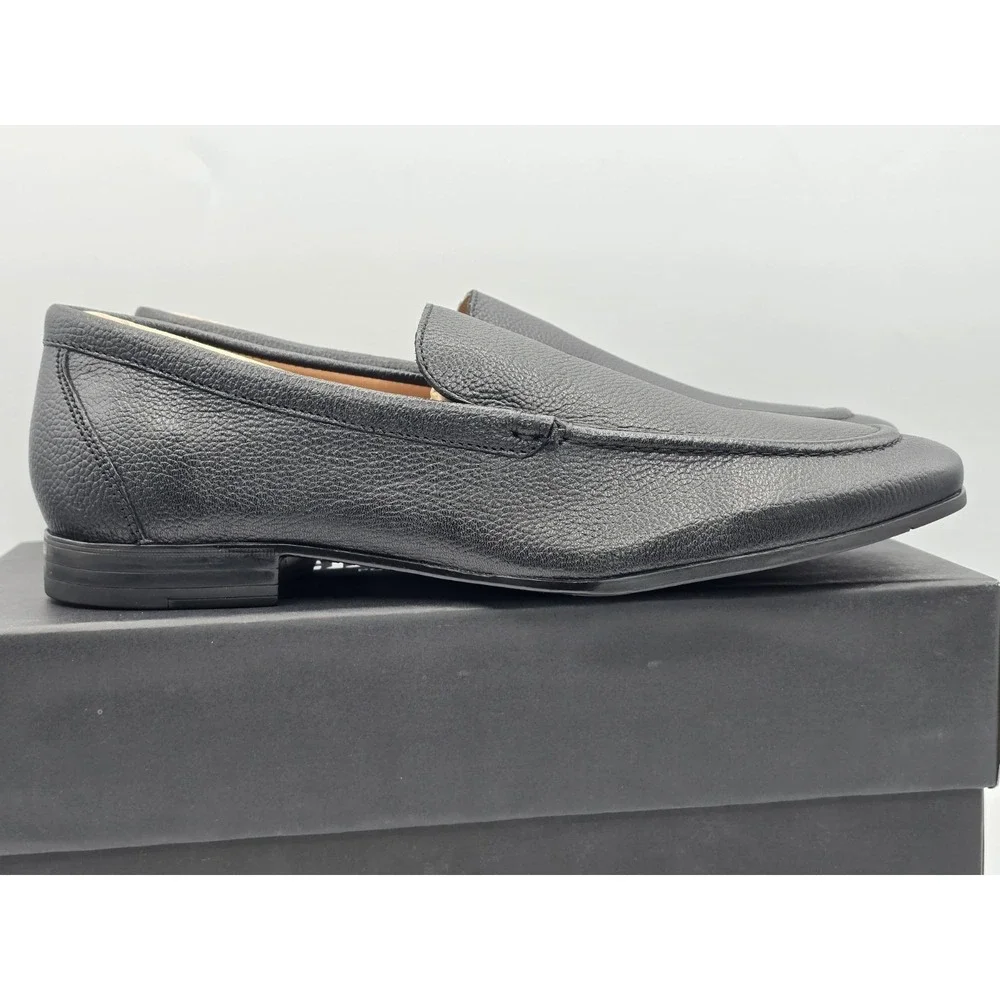 Allen Edmonds Leather Lennox Black‎ Slip On Loafer Men's Size 8D - MSRP 409$